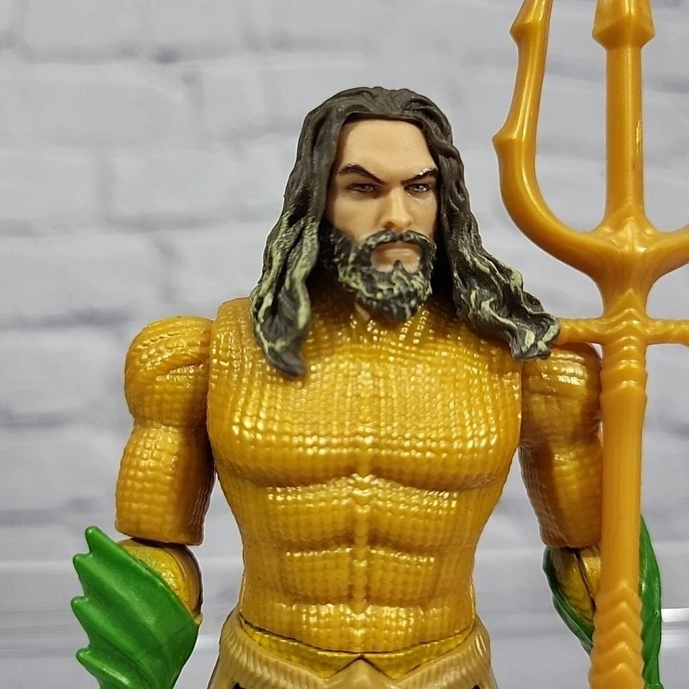 Aquaman King‎ Of Atlantis Movie Action Figure With Trident Jason Momoa DC Comics